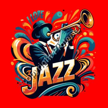Jazz Trumpet - Playera Ranglan 3/4 Diseño